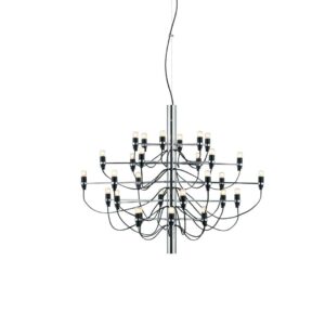 2097 / 30 Lysekrone LED Stål - Flos