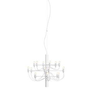 2097/18 Lysekrone Mat Hvid LED - Flos