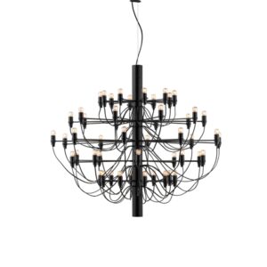 2097/50 lysekrone LED, sort