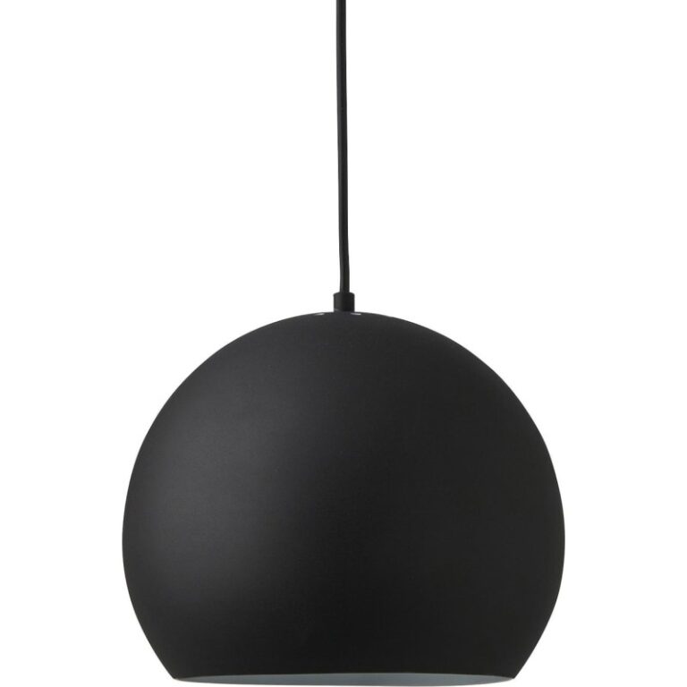 4 stk Nielsen Light Nice pendel, sort, Ø25 cm