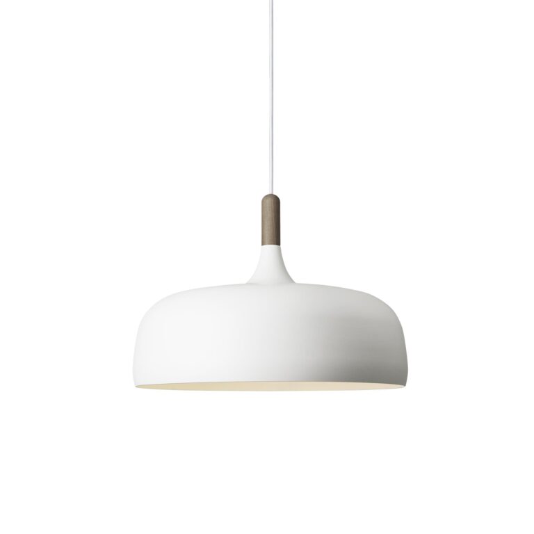Acorn Pendel Mat Hvid