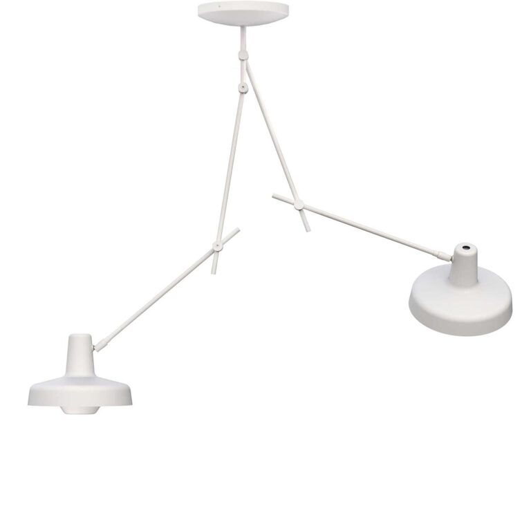 Arigato Loftlampe Dobbelt Lang Hvid