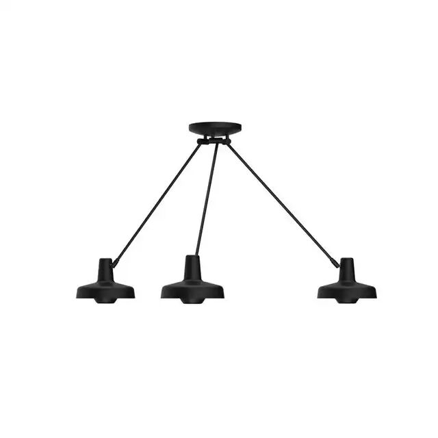 Arigato Triple Loftlampe Palace Black