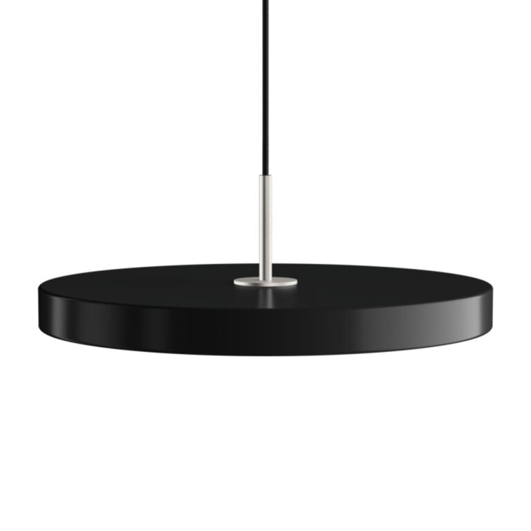 Asteria Plus Medium Pendel Anthracite Grey/Stål
