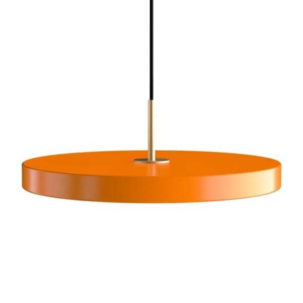 Asteria Plus Medium Pendel Nuance Orange m/ Messingtop - Umage