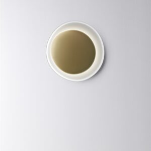 Bahia mini LED væglampe/loftlampe, guld/hvid, dæmpbar