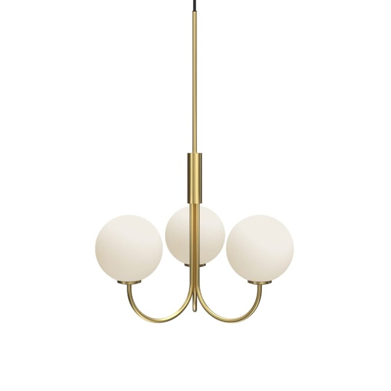 Ballon Lysekrone 3 Messing - Herstal