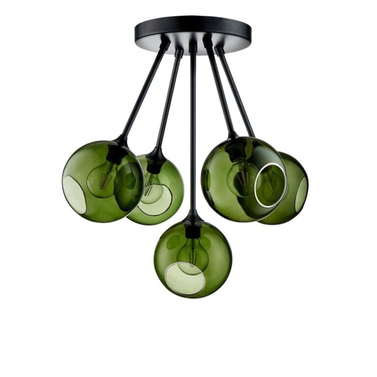 Ballroom Molecule Loftlampe Army/Sort