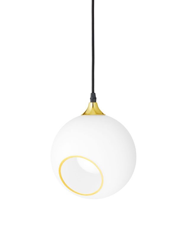 Ballroom pendel XL, white snow