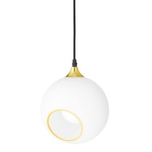 Ballroom pendel XL, white snow