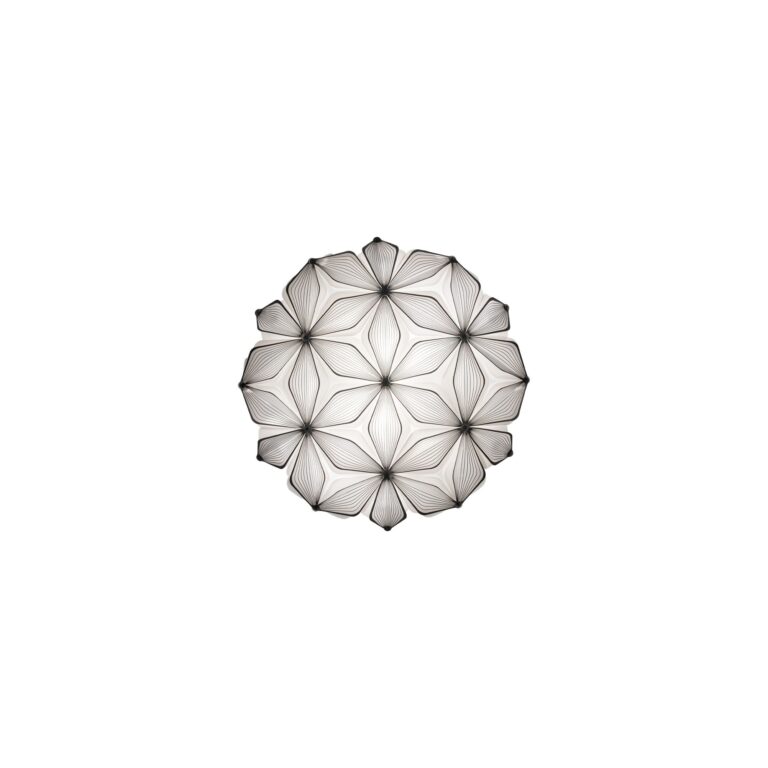 C'Est La Vie Væg/Loftlampe Medium Sort