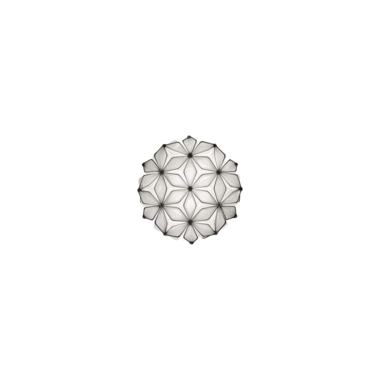 C'Est La Vie Væg/Loftlampe Mini Sort