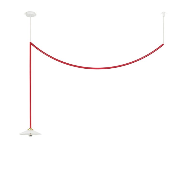 Ceiling Lamp N°4 Loftlampe Rød