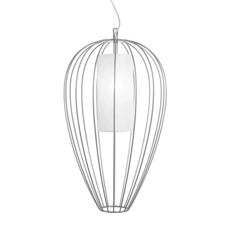 Cell Udendørs Pendel Ø55 Glossy White