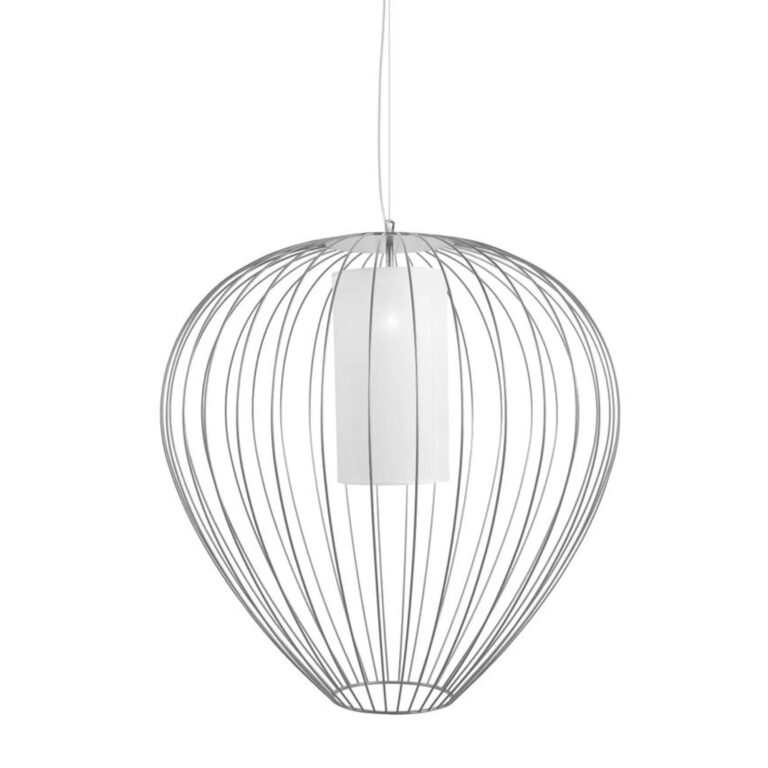 Cell Udendørs Pendel Ø57 Glossy White