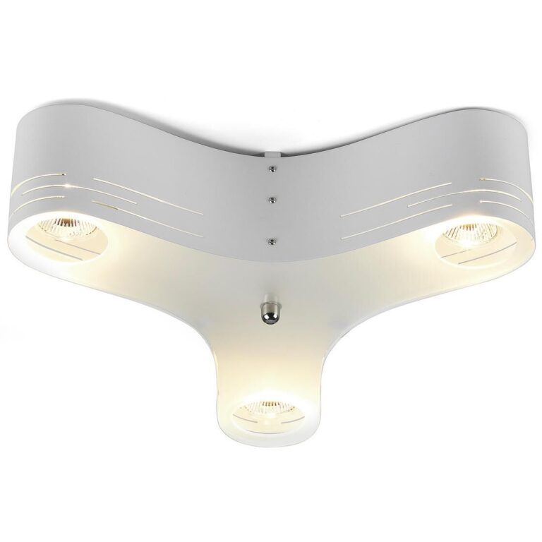 Clover 12C Loftlampe Hvid