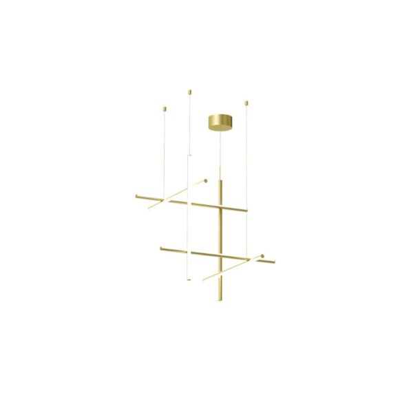 Coordinates Pendel 3 Anodiseret Champagne - Flos