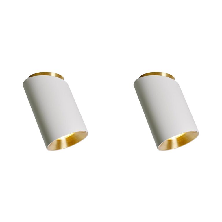 DCWéditions Tobo C85 Diag Loftlampe Hvid