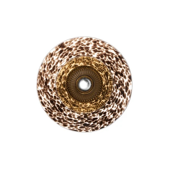 DISCO RAMA væglampe / loftlampe, brown