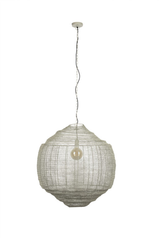DUTCHBONE Meezan loftlampe, XL - sand grå jern