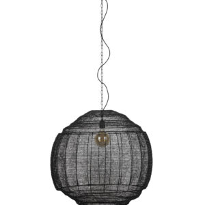 DUTCHBONE Meezan loftlampe, XL - sort jern