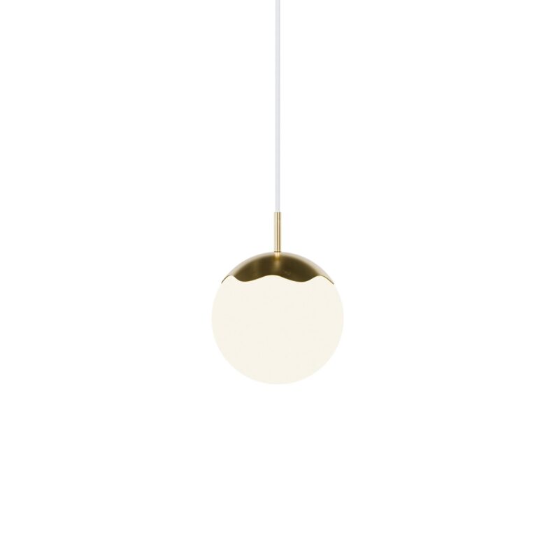 Decor Circle Of Life Pendel Ø20 Hvid Ledning