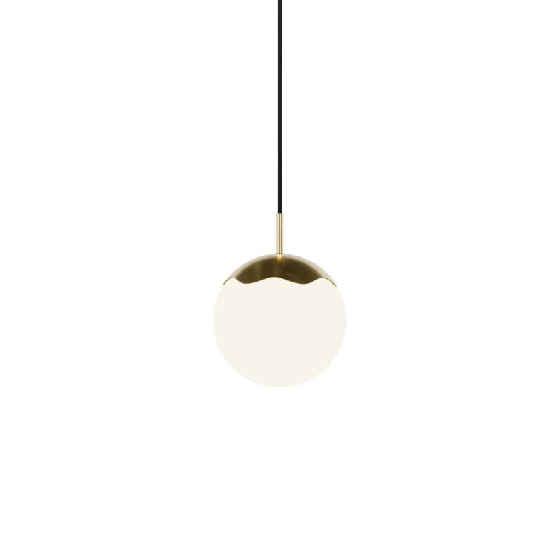 Decor Circle Of Life Pendel Ø20 Sort Ledning