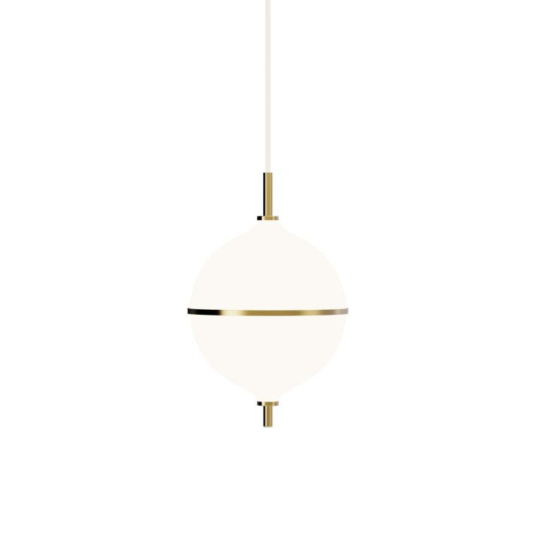Decor Eternal Moonlight Pendel Medium Hvid Ledning