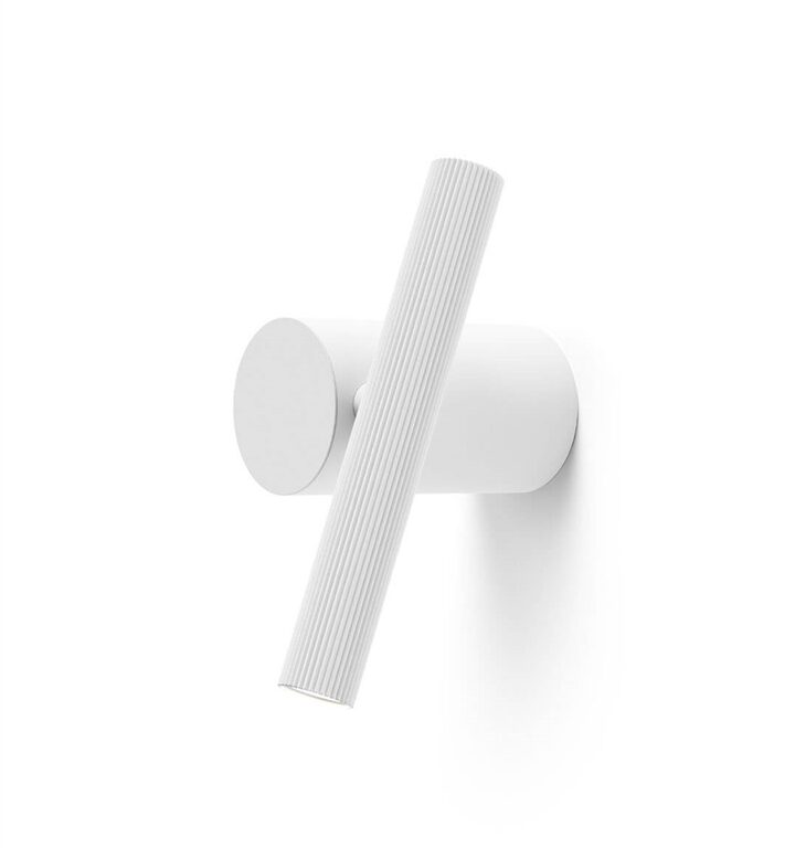 Doi væglampe / loftlampe, hvid/hvid