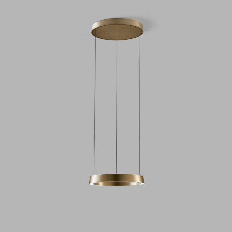 Edge Round Ø400 Pendel Messing - LIGHT-POINT