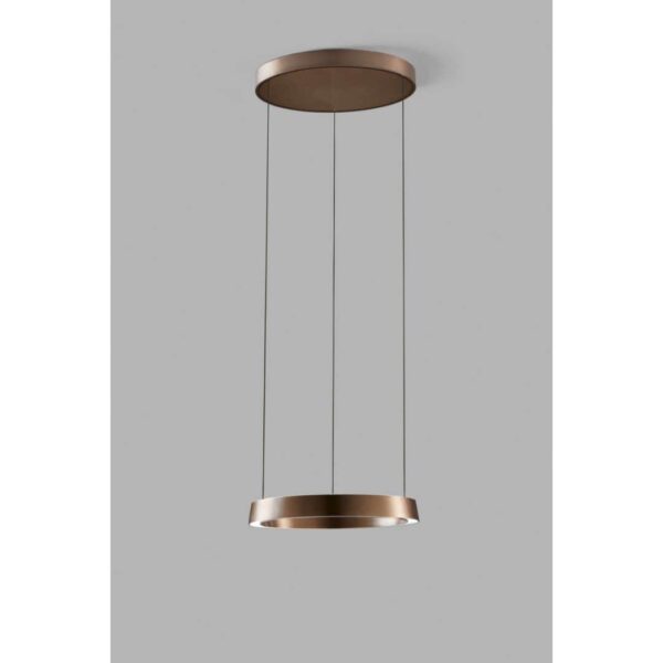 Edge Round Ø500 Pendel Rose Gold - LIGHT-POINT