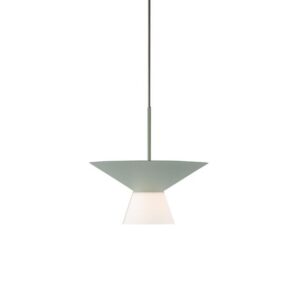 Estiluz Belt Pendel Ø25 3000K Glasskærm/Pale Green
