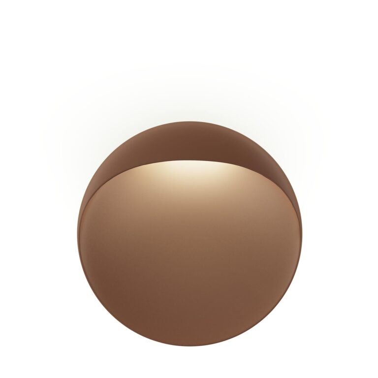 Flindt Væg/Loftlampe Ø30 2700K & Dali Corten