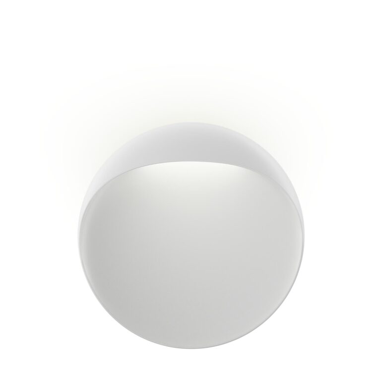 Flindt Væg/Loftlampe Ø30 2700K & Dali Hvid