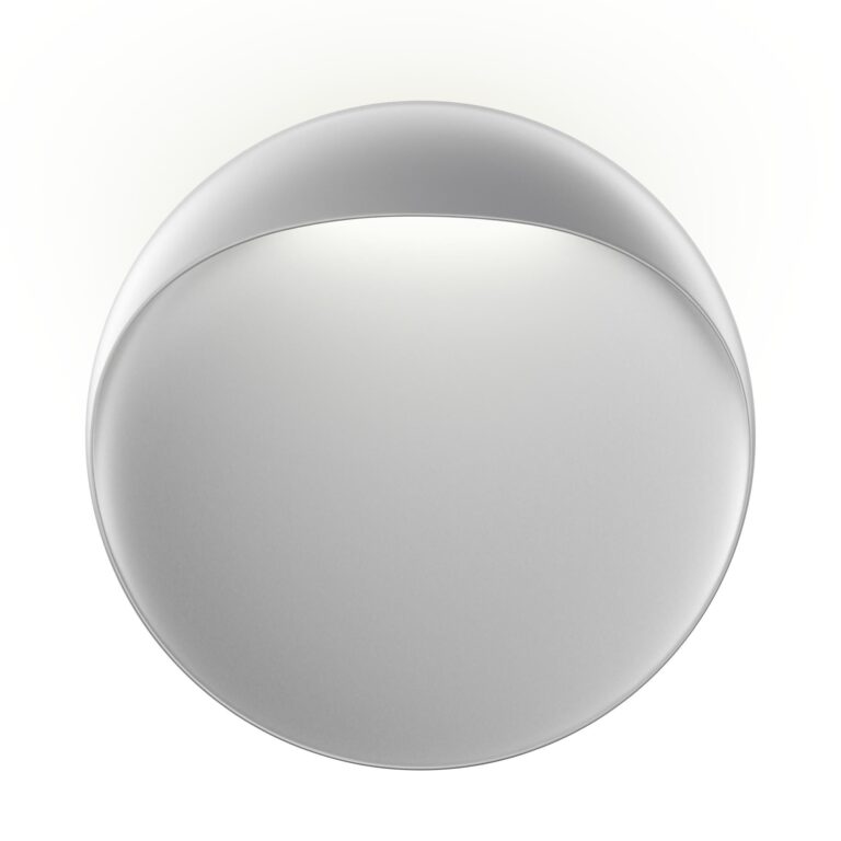 Flindt Væg/Loftlampe Ø40 2700K & Dali Aluminium