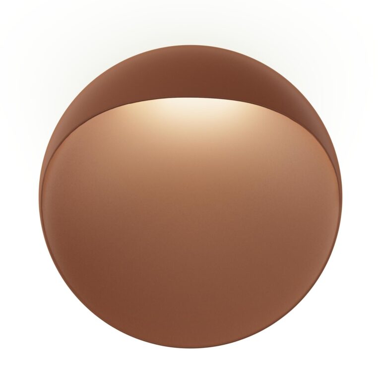 Flindt Væg/Loftlampe Ø40 3000K & Dali Corten