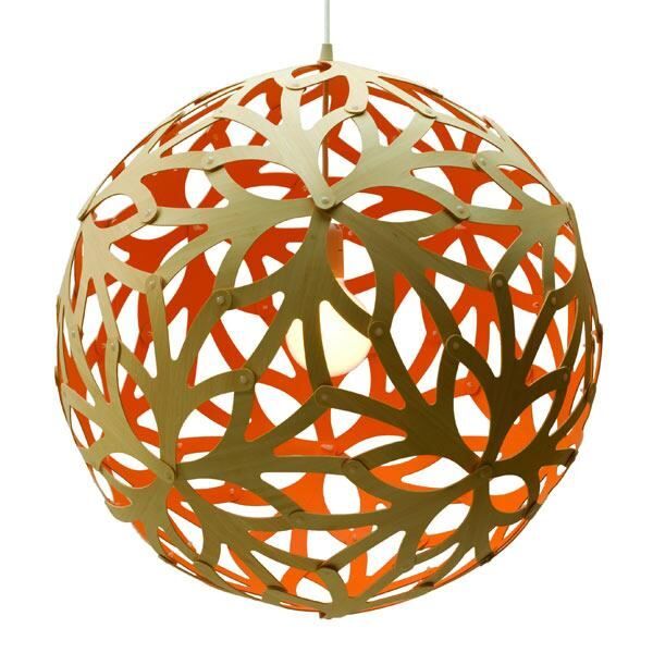 Floral Ø100 Orange Pendel
