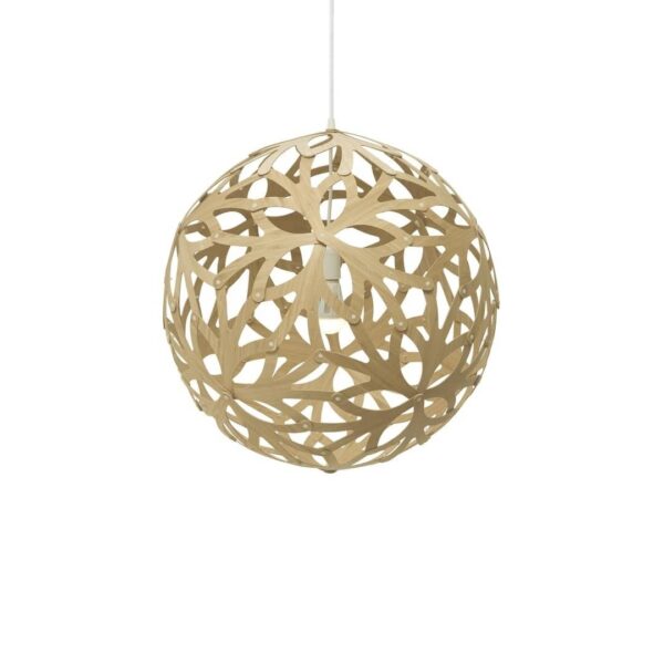 Floral Ø80 Pendel Bamboo - David Trubridge