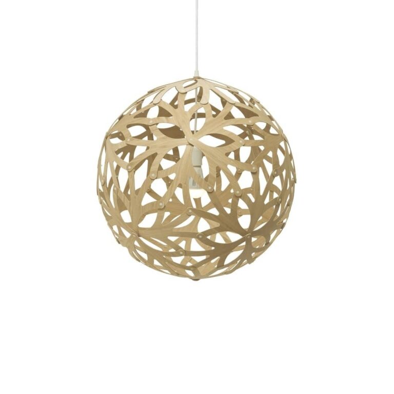 Floral Ø80 Pendel Bamboo - David Trubridge