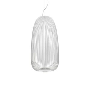 Foscarini Spokes 1 Pendel med LED Hvid