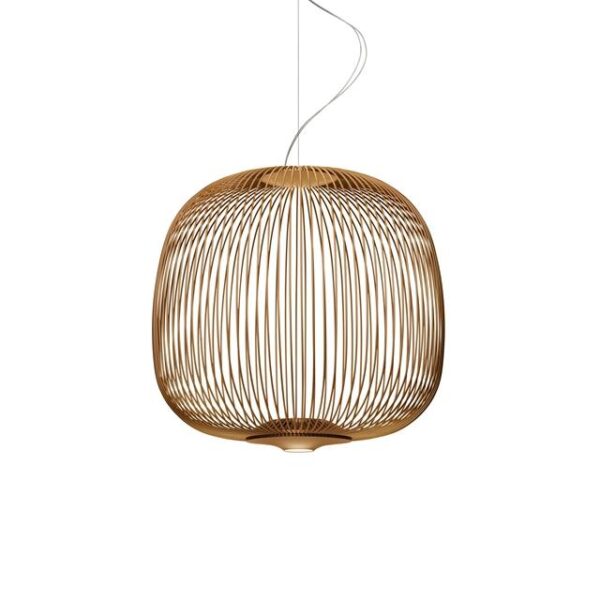 Foscarini Spokes 2 Midi Pendel med LED Kobber