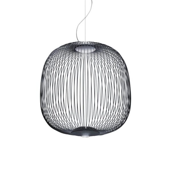 Foscarini Spokes 2 Pendel med LED Grå