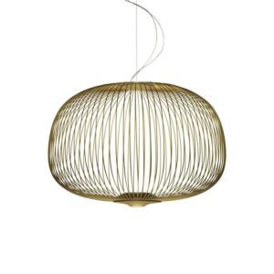 Foscarini Spokes 3 Pendel med LED Guld