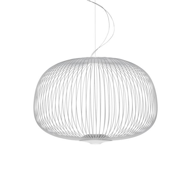 Foscarini Spokes 3 Pendel med LED Hvid