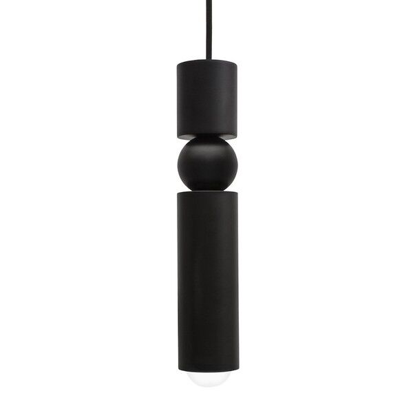 Fulcrum Light Pendel Mat Sort