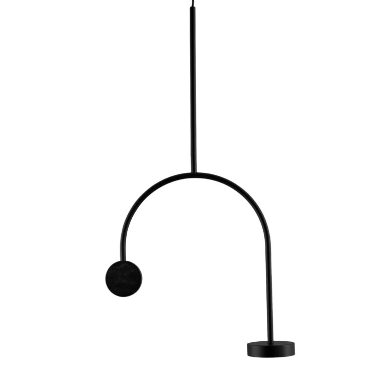 GRASIL Loftlampe Sort
