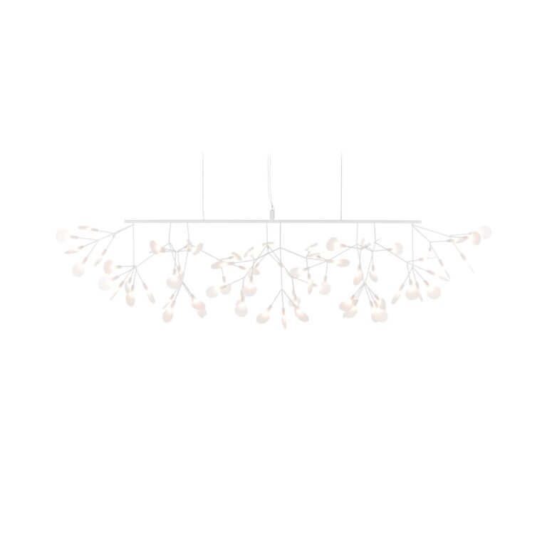 Heracleum III Linear Pendel Hvid
