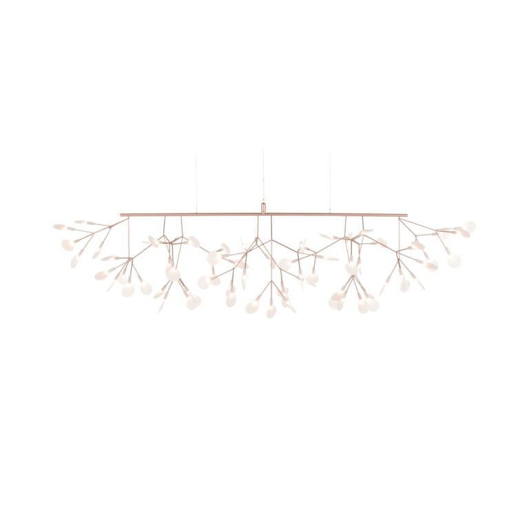 Heracleum III Linear Pendel Kobber