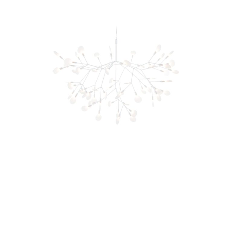 Heracleum III Pendel Stor Hvid