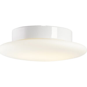 Ifö Aton Cairo loftlampe, 2700K, Ø30 cm, hvid